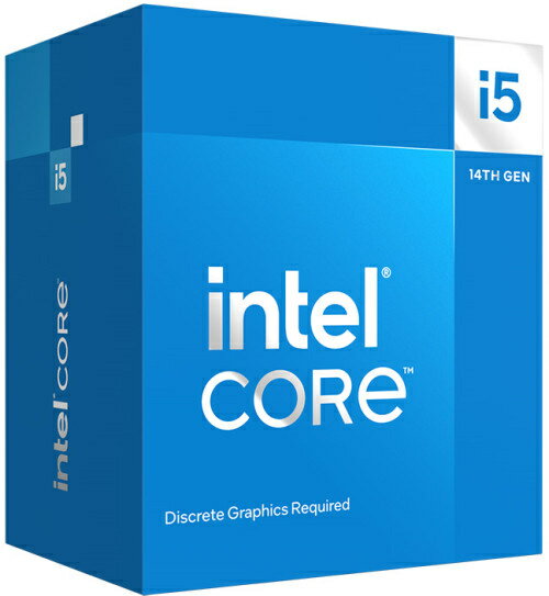 【送料無料】BX8071514400F Intel 第14世代CPU RPL-S Refresh Core i5-14400F 10/ 16 2.5GHz Gfxなし【在庫目安:お取り寄せ】| パソコン周辺機器 CPU MPU 自作 ベンチマーク 交換 自作パソコン 自作PC 自作 パソコン PC
