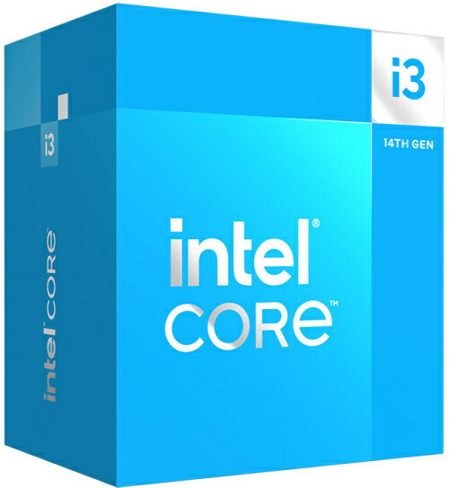 【送料無料】BX8071514100 Intel 第14世代CPU RPL-S Refresh Core i3-14100 4/ 8 3.5GHz【在庫目安:お取り寄せ】| パソコン周辺機器 CPU MPU 自作 ベンチマーク 交換 自作パソコン 自作PC 自作 パソコン PC