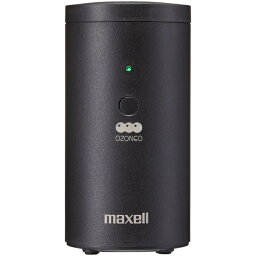 【送料無料】Maxell MXAP-AER205BK オゾン除菌消臭器「オゾネオエアロミュー」 ブラック【在庫目安:お取り寄せ】