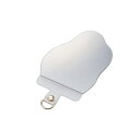 ELECOM P-STHD1DEMR ストラップホールシート/ &Me/ 1口タイプ/ 1枚入り/ ミラー【在庫目安:お取り寄せ】| スマホ スマートフォン ス...