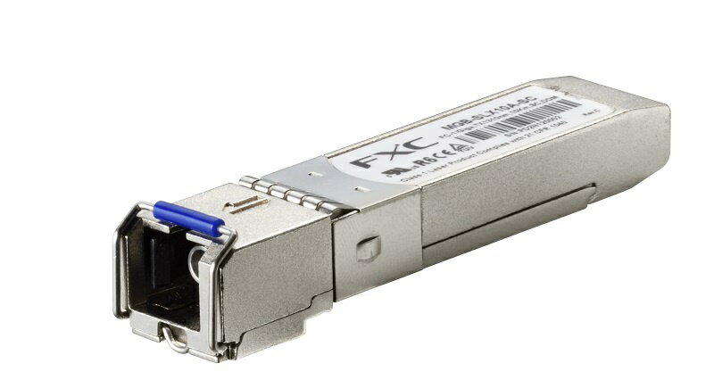 【送料無料】FXC MGB-SLX10A-SC-ASB5 1000BASE-LX SMF SC 1芯(10km/ TX1310nm) SFP モジュール + 同製品SB5バンドル【在庫目安:お取り寄せ】| パソコン周辺機器