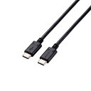 ELECOM MPA-CC5P15BK USB Type-C to USB Type-Cケーブル/ スタンダード/ USB Power Delivery対応/ ...