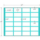 【送料無料】東洋印刷 MT14N タックフォームラベル 14インチ×11インチ 24面付(1ケース500折)【在庫目安:お取り寄せ】| ラベル シール シート シール印刷 プリンタ 自作