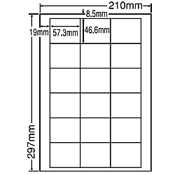 シートカットラベル A4版 18面付(1ケース500シート)詳細スペックタイプ専用紙サイズ(規格)A4入数500シート/ケース白色度80%GPN(グリーン購入ネットワーク)登録