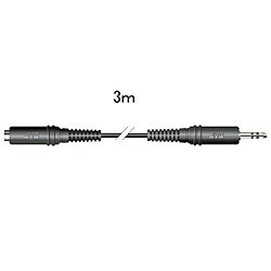 JVCケンウッド EXC-12A ステレオミニジャック-ステレオミニプラグ（3m）【在庫目安:お取り寄せ】
