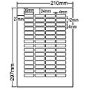 シートカットラベル A4版 60面付(1ケース500シート)詳細スペックタイプ専用紙サイズ(規格)A4入数500シート/ケース白色度80%GPN(グリーン購入ネットワーク)登録