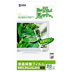 【送料無料】サンワサプライ LCD-215W 液晶保護フィルム（21．5型ワイド）【在庫目安:お取り寄せ】