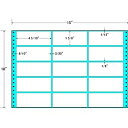 東洋印刷 M15T タックフォームラベル 15インチ×10インチ 15面付(1ケース500折)| ラベル シール シート シール印刷 プリンタ 自作