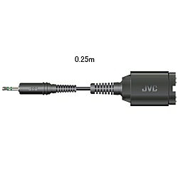 JVCケンウッド TWC-12A ステレオミニジャックX2 - ステレオミニプラグ（0.25m）【在庫目安:お取り寄せ】