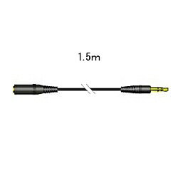 JVCケンウッド CN-M150-B 延長コードDAP用ステレオミニプラグ-ステレオミニジャック1.5m(ブラック)【在庫目安:お取り寄せ】 JVCケンウッド CN-M150-B 延長コードDAP用ステレオミニプラグ-ステレオミニジャック1.5m(ブラック)【在庫目安:お取り寄せ】