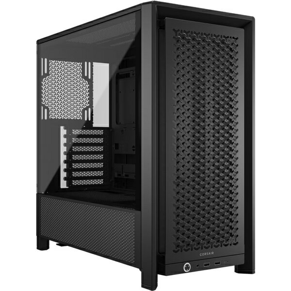 【送料無料】コルセア(メモリ) CC-9011290-WW ミドルタワー型PCケース FRAME 4000D Performance Mid-Tower Black【在庫目安:お取り寄せ】