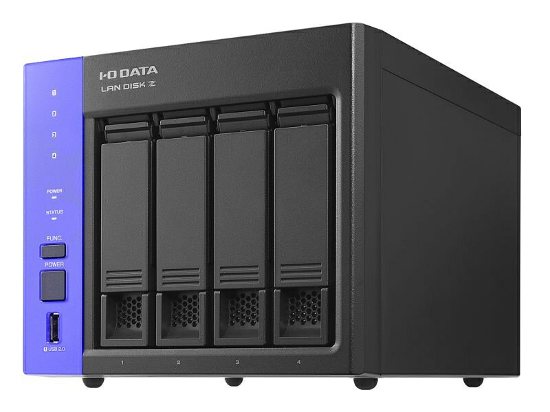 IODATA HDL4-Z22WATB32 Windows Server IoT 2022 for Storage Workgroup搭載 4ドライブ法人向けNAS 32TB| パソコン周辺機器 WindowsNAS Windows Nas RAID 外付け 外付