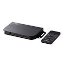 【送料無料】ELECOM DH-SW2KMV41BK HDMI4画面マルチビューワー/ 2K60Hz(1920×1080)/ Aポート×4/ メタル筐体/ ブラック【在庫目安:お取り寄せ】