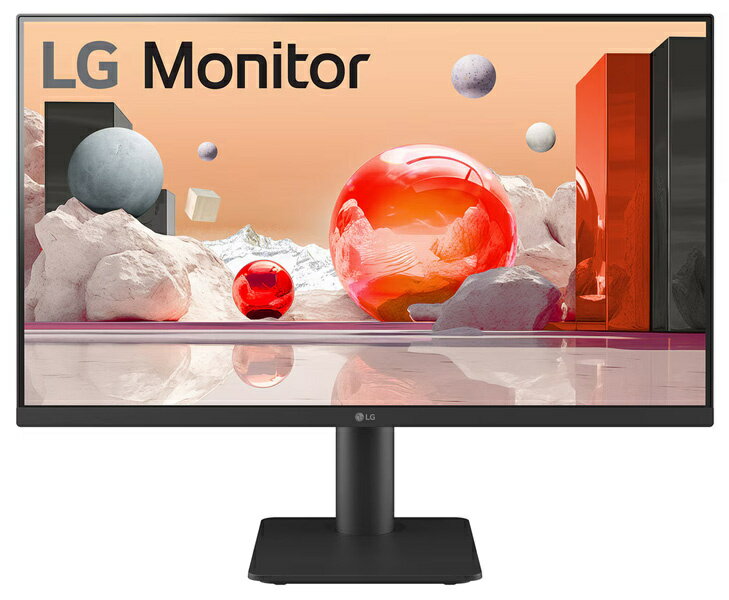 【送料無料】LG電子 27MS550-B 液晶ディスプレイ 27型/ 1920×1080/ HDMI×2/ ブラック/ スピーカー：あり【在庫目安:お取り寄せ】
