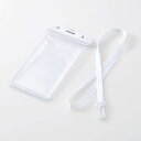 ELECOM P-WPSL05WH スマートフォン用防水ケース/ IPX8/ ショルダーストラップ付属/ 蓄光タイプ/ ホワイト【在庫目安:お取り寄せ】