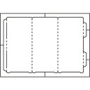 【送料無料】中川製作所 0000-302-LFS1 ラミフリー 三角立体POP A4-1面 100シート【在庫目安:お取り寄せ】