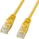 サンワサプライ LA-Y6-10Y カテゴリ6 UTP LANケーブル(バルク品・10m・イエロー)【在庫目安:お取り寄せ】| パソコン周辺機器(2)
