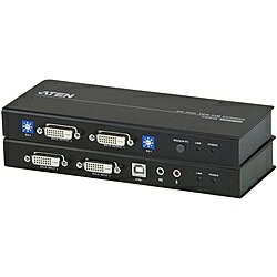 【送料無料】ATEN CE604 DVIデュアルディスプレイ対応 KVMエクステンダー【在庫目安:お取り寄せ】| パソコン周辺機器 複合エクステンダー エクステンダー PC パソコン