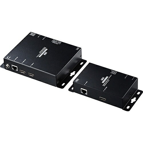 【送料無料】サンワサプライ VGA-EXHDPOE2 PoE対応HDMIエクステンダー（セットモデル）【在庫目安:お取り寄せ】| パソコン周辺機器 複合エクステンダー エクステンダー PC パソコン