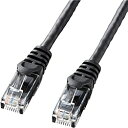 サンワサプライ LA-Y6-02BK カテゴリ6 UTP LANケーブル(バルク品・2m・ブラック)【在庫目安:お取り寄せ】| パソコン周辺機器(2)