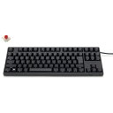 【送料無料】ダイヤテック FKBS91XMRL/NFB Majestouch Stingray LowProfile赤軸 テンキーレス 日本語配列 かななし 前面印字【在庫目安:お取り寄せ】(2)