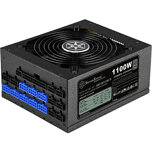 【送料無料】SilverStone SST-ST1100-TI モジュラー電源 1100W【在庫目安:お取り寄せ】