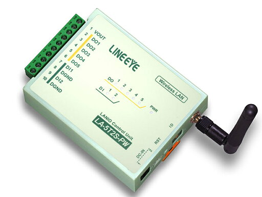 【送料無料】ラインアイ LA-5T2S-PW2 無線LAN接続型デジタルIOユニット オープンコレクタ5出力/ ドライ接点2入力【在庫目安:お取り寄せ】 【送料無料】ラインアイ LA-5T2S-PW2 無線LAN接続型デジタルIOユニット オープンコレクタ5出力/ ドライ接点2入力【在庫目安:お取り寄せ】