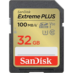 【在庫目安:あり】【送料無料】SanDisk SDSDXWT-032G-JNJIP エクストリーム プラス SDHC UHS-I カード 32GB