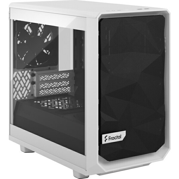 yzFractal Design FD-C-MES2N-02 ~j^[^PCP[X Meshify 2 Nano White TG Clear Tinty݌ɖڈ:񂹁z