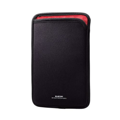 ELECOM TB-08SNCBK タブレット汎用スリップインケース/ 78.3インチ/ ブラック【在庫目安:お取り寄せ】