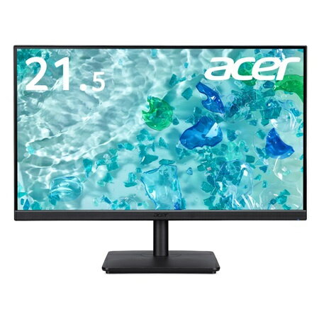【在庫目安:あり】【送料無料】Acer V227QHbi 5年フル保証（21.5型/ 1920×1080/ HDMI、ミニD-Sub/ ブラック/ スピーカーなし/ ゼロフレーム/ VA/ 非光沢/ HDMIケーブル付/ センドバック5年保証/ 環境配慮モデル)