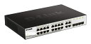 【送料無料】D-Link DGS-1210-20/F2 WEBスマート L2スイッチ 10/ 100/ 1000BASE-Tポート×20、SFPコンボスロット×4、リミテッドライフタイム保証対象【在庫目安:お取り寄せ】(2)