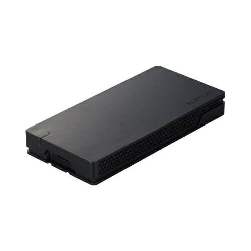 【送料無料】ELECOM ESD-EHA2000GBK 外付けSSD/ ポータブル/ USB 40Gbps(USB4)対応/ Type-C/ 2TB/ ブラック【在庫目安:お取り寄せ】| パソコン周辺機器