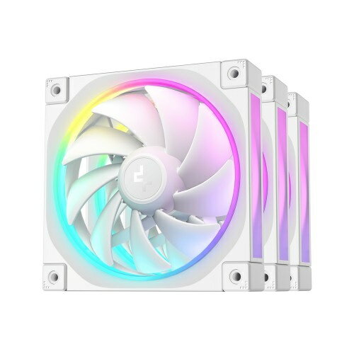 ̵Deepcool R-FL12-WHAPN3-G FL12 WH-3 IN 1/ 120mmե 3ѥå/ ۥ...