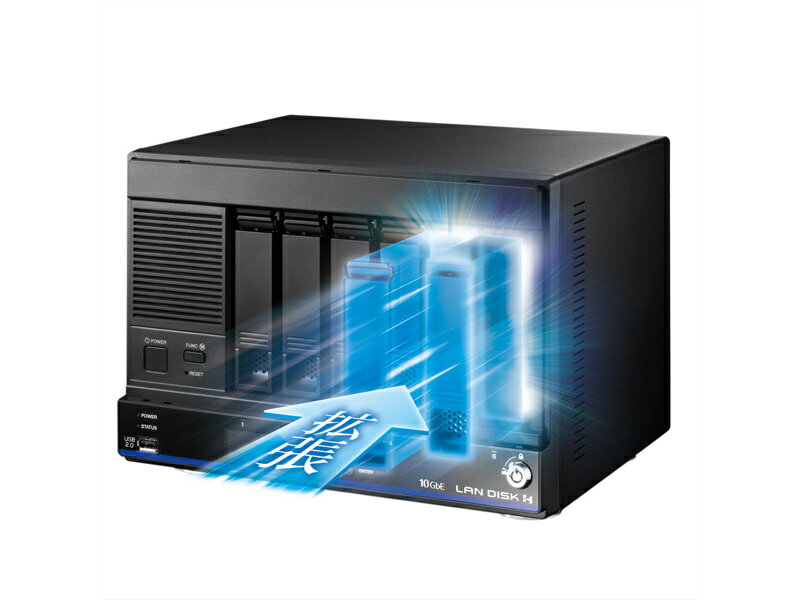 【送料無料】IODATA HDL4-HB04EX 法人向け4ドライブNAS（ネットワークHDD） 5年保証 4TB【在庫目安:お取り寄せ】| NAS RAID レイド