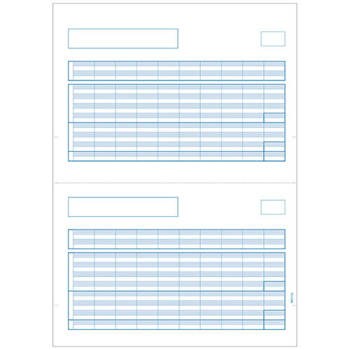 【送料無料】PCA PA1115G 給与明細書B 500枚【在庫目安:お取り寄せ】| 消耗品 紙 伝票 帳票 取扱表 経理