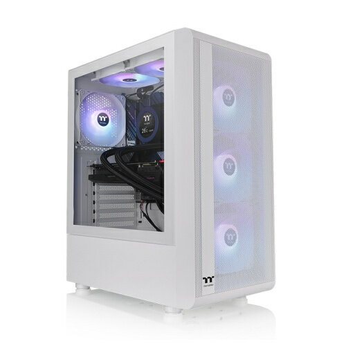 yzThermaltake CA-1X2-00M6WN-00 ~h^[^PCP[X S200 TG ARGB Snow Editiony݌ɖڈ:񂹁z