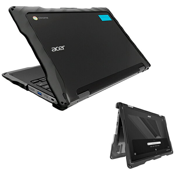 【送料無料】Gumdrop 01C000 DropTech 耐衝撃ハードケース Acer Chromebook Spin 511(R752) タブレットモード対応【在庫目安:お取り寄せ】