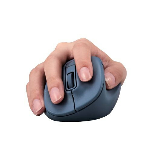 【送料無料】ELECOM M-XGM30BBSKBU マウス/ EX-G/ 2023年モデル/ 右手専用/ Mサイズ/ Bluetooth/ 5ボタン/ 抗菌仕様/ 静音設計/ ブルー【在庫目安:お取り寄せ】
