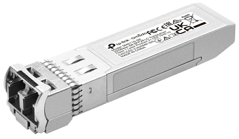 【送料無料】TP-LINK SM6110-SR(UN) Omada 25GBase-SR SFP28 LCトランシーバー【在庫目安:お取り寄せ】