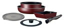 【送料無料】アイリスオーヤマ EHDC-T6S-WR TERACOAT 6点セット ワインレッド【在庫目安:お取り寄せ】