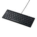 【送料無料】サンワサプライ SKB-E3UN 英語配列USBスリムキーボード(ブラック)【在庫目安:お取り寄せ】| パソコン周辺機器 有線キーボード USB ゲーミング 有線 キーボード ワイヤード ワイアード