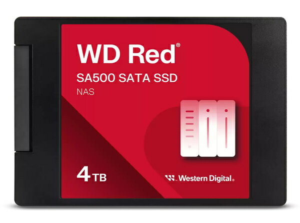 【送料無料】WESTERN DIGITAL 0718037-903620 WD Red SA500 SATA3.0 2.5インチSSD 4000GB 5年保証 WDS400T2R0A【在庫目安:僅少】