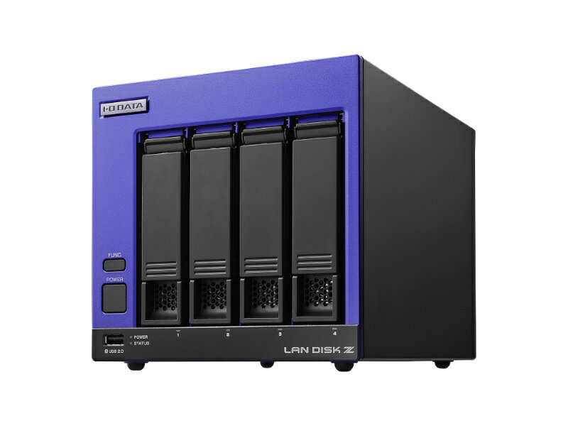 【送料無料】IODATA HDL4-Z25SI3B08 高速CPU搭載 Windows Server IoT 2025 for Storage Standard 4ドライブNAS 8TB【在庫目安:お取り寄せ】| パソコン周辺機器 WindowsNAS Windows Nas RAID 外付け 外付