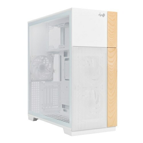 【送料無料】in win development IW-CS-F5WHI-3AN140P F5 White/ フルタワー/ ホワイト/ 背面コネクタマザーボード対応/ フロントパネルのカスタマイズ可能/ 高エアフロー設計/ Neptune AN140Pファン3基付属/ 420mmラジエーター対応