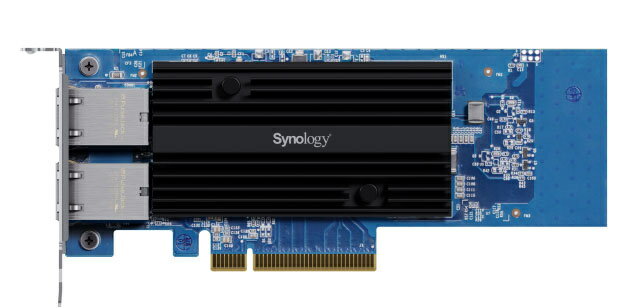 【送料無料】Synology E10G30-T2 Dual-port 10GbE(RJ45) PCIe x8 Ethernet adapter【在庫目安:僅少】| パソコン周辺機器 ネットワークストレージ ネットワーク ストレージ オプション 増設 交換