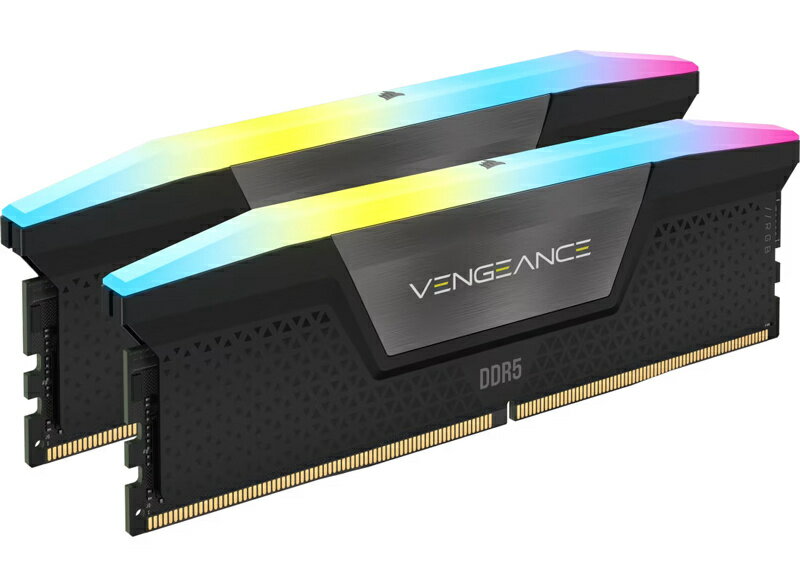 【送料無料】コルセア(メモリ) CMH96GX5M2B7200C40 VENGEANCE RGB DDR5 UDIMM 7200MT/ s 96GB (48GB...