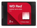 【送料無料】WESTERN DIGITAL 0718037-903613 WD Red SA500 SATA3.0 2.5インチSSD 2000GB 5年保証 ...