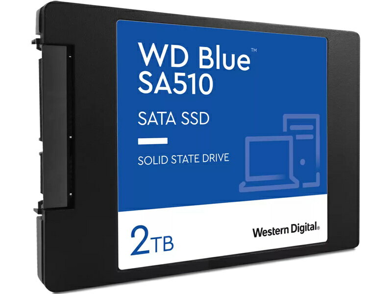 【送料無料】WESTERN DIGITAL 0718037-884660 WD Blue SA510 SATA SSD 2.5インチ 2TB 5年保証 WDS200T3B0A【在庫目安:僅少】