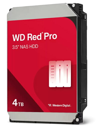 【送料無料】WESTERN DIGITAL 0718037-902814 WD Red Proシリーズ 3.5インチ内蔵HDD SATA6.0Gb/ s 7200回転 256MB 5年保証 4TB WD4005FFBX【在庫目安:お取り寄せ】| パソコン周辺機器 【送料無料】WESTERN DIGITAL 0718037-902814 WD Red Proシリーズ 3.5インチ内蔵HDD SATA6.0Gb/ s 7200回転 256MB 5年保証 4TB WD4005FFBX【在庫目安:お取り寄せ】| パソコン周辺機器